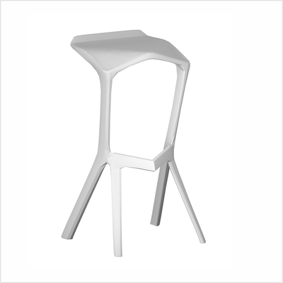 Barhocker Miura, weiss_oblique